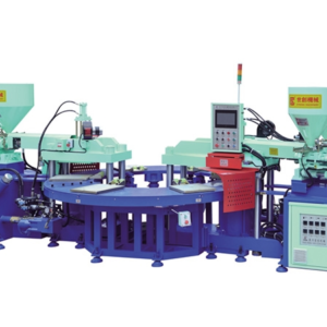 Rotary PVC Multi-Color (3/4 Color) Injection Machine