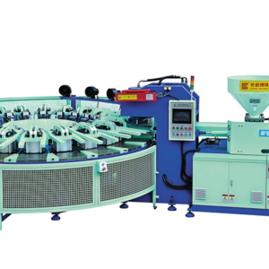 Rotary Single / Dual Color PVC Injection Machine