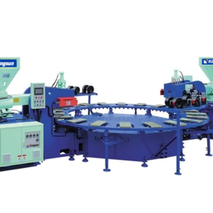 Full-auto Rotary 2/3-head 2/3-color TPR/PVC Sole Injection Machine